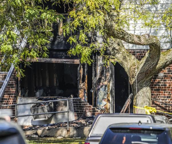 Apartment fire