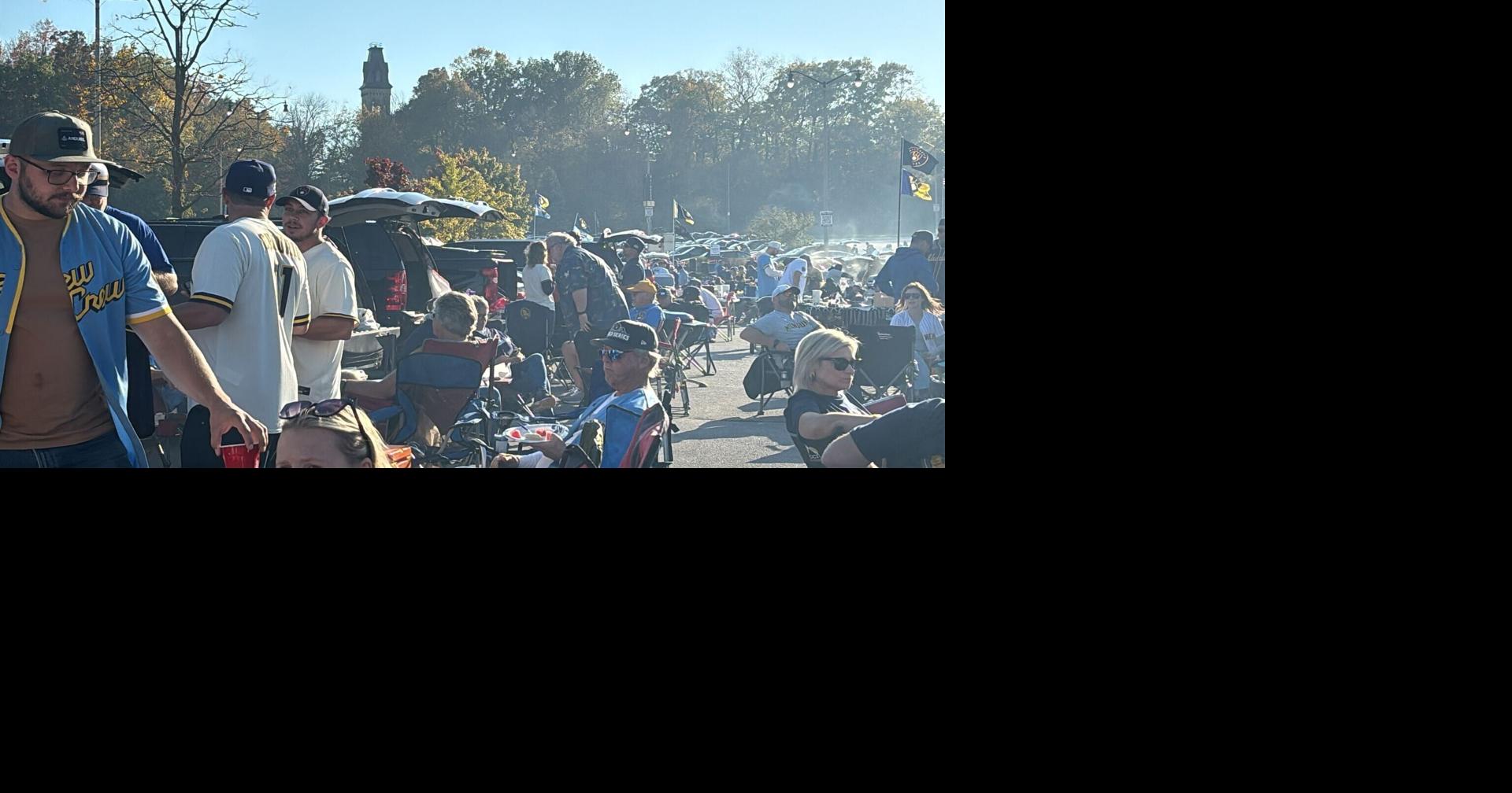 Photos: Tailgating before Game 1 of the World Series at American Family Field
