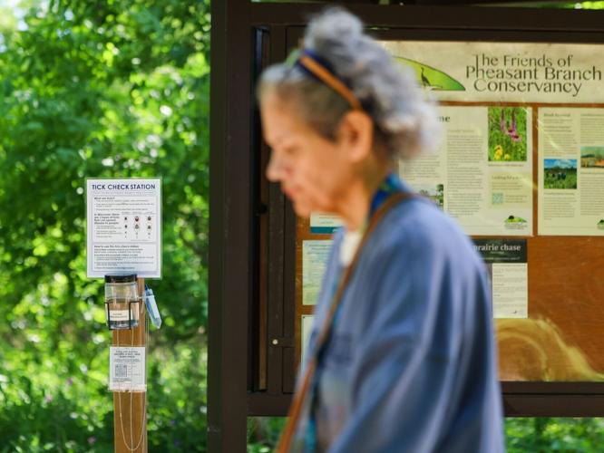 Pheasant Branch Conservancy tick station