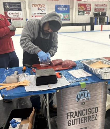 Meat cutting contest