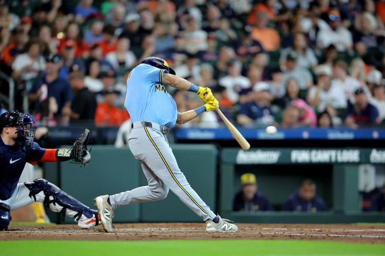 BASEBALL-MLB-HOU-MIL/