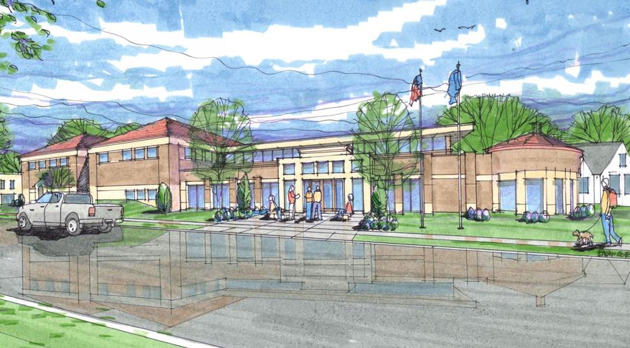 Concept for new Aram main entrance