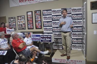 Governor Scott Walker in Walworth County