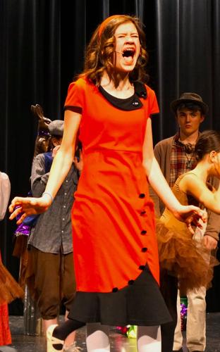 "I Want It NOW!" - Veruca Salt has a temper tantrum after not getting her way in the nut-shelling room