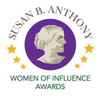 Susan B Anthony Women of Influence Awards logo