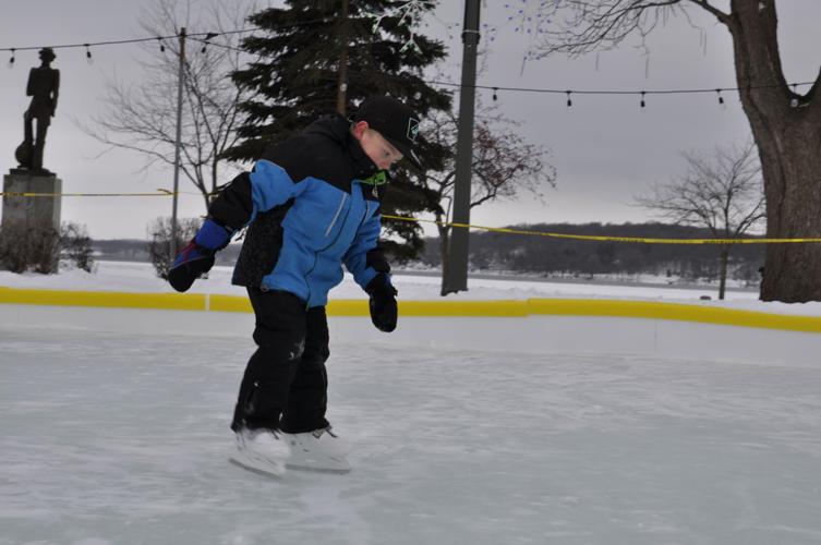 The Lake Geneva Business Improvement District will not install an ice skating rink at Flat Iron Park as originally planned