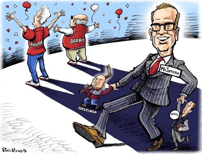 Chris McIntosh carving his own legacy