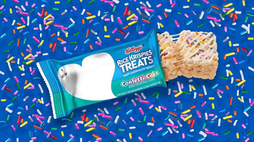 NEW RICE KRISPIES TREATS® CONFETTI CAKE TURNS EVERYDAY MOMENTS INTO A CELEBRATION