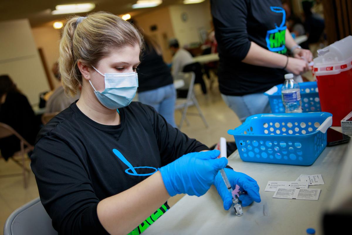 Pop-up vaccination clinic