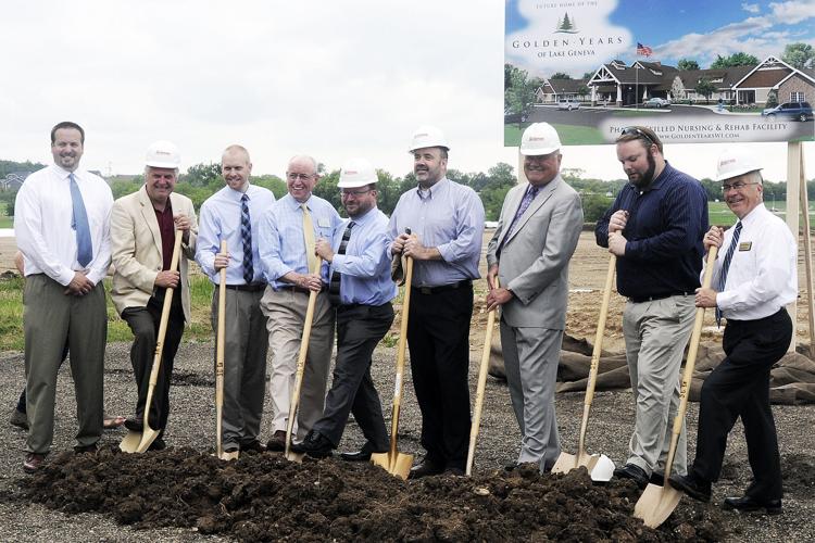 Local officials turn out for Lake Geneva Golden Years groundbreaking