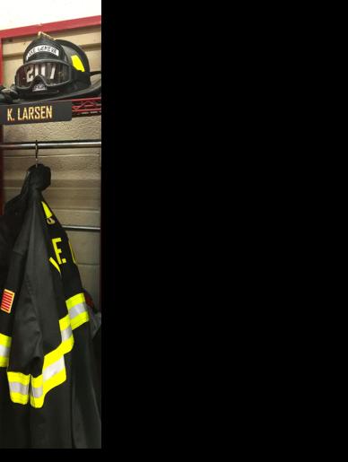 Lake Geneva resident and career firefighter Ken Larsen