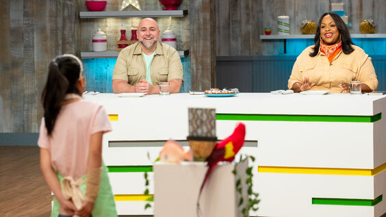 'Kids Baking Championship" hosts Duff Goldman and Kardea Brown