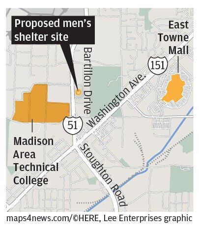 Men's shelter site