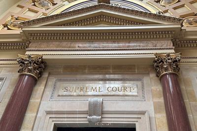 Wisconsin Supreme Court entrance, AP generic file photo