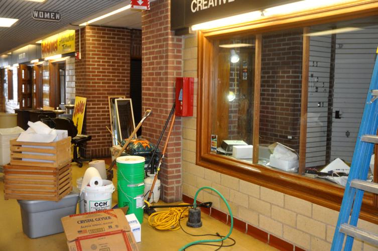 The Riviera building recently was cleared out to make room for renovation work that will be completed to the historic building.