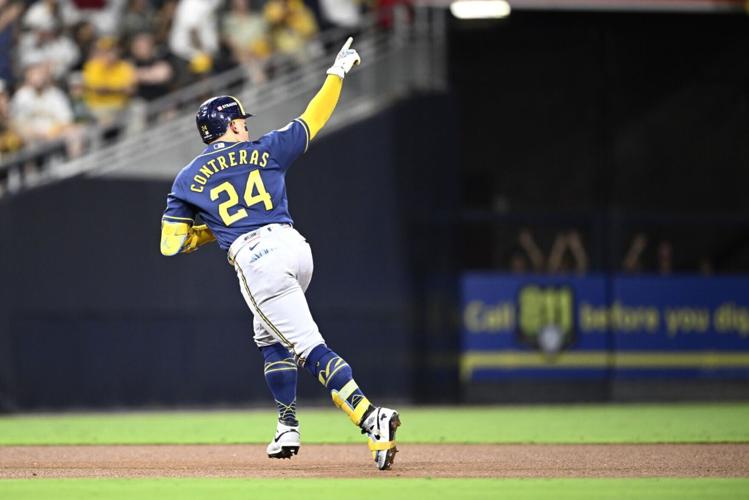 BASEBALL-MLB-SD-MIL/