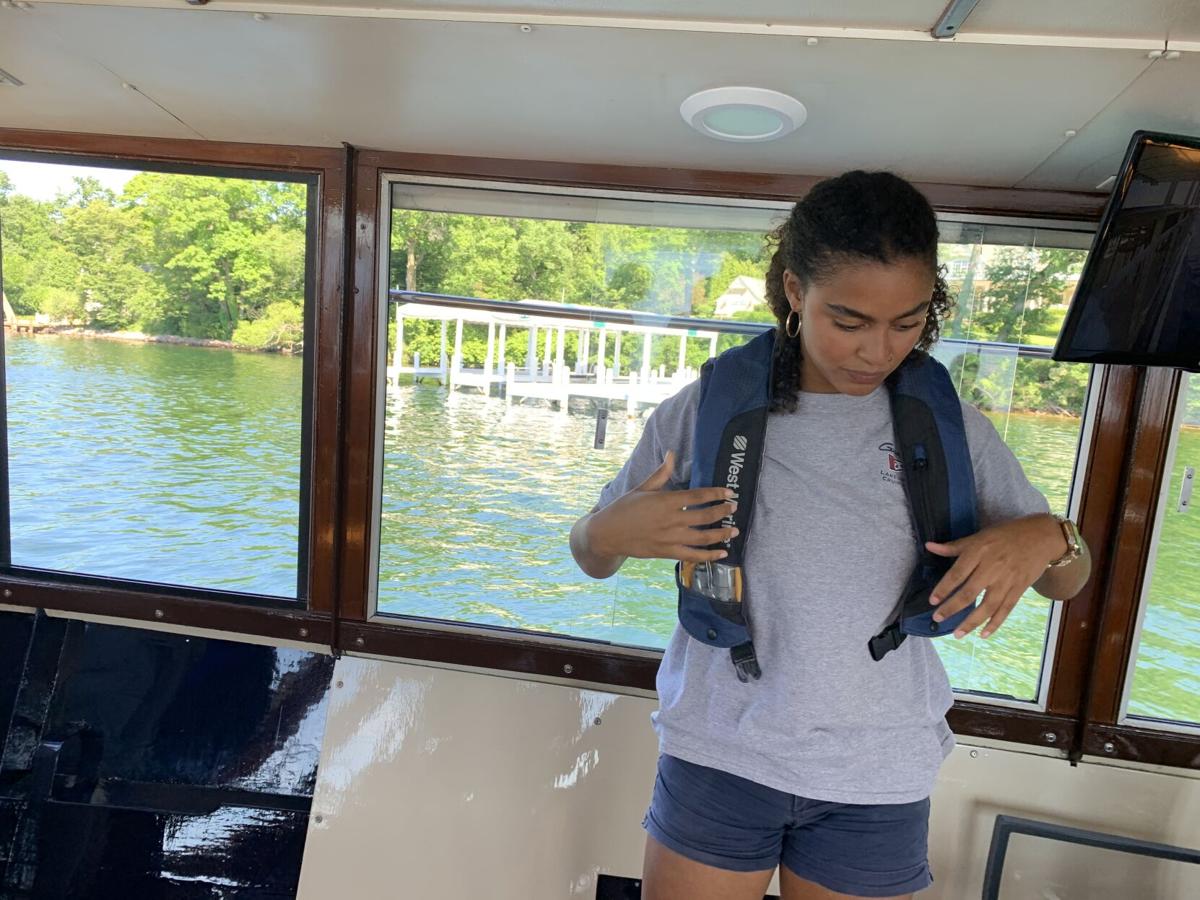 Lake Geneva Cruise Line conducts annual mailboat jumper tryouts for