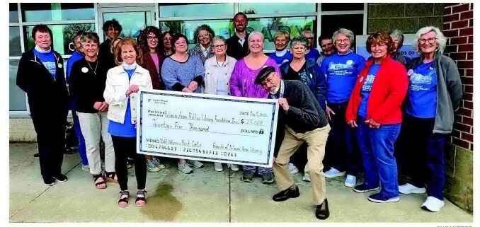 ARAM PUBLIC LIBRARY RECEIVES $25,000 FOR EXPANSION PROJECT