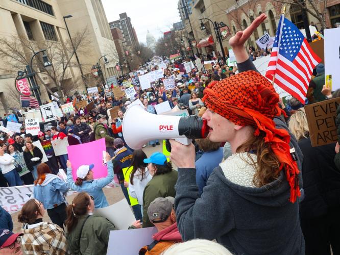 Protest at the state Capitol