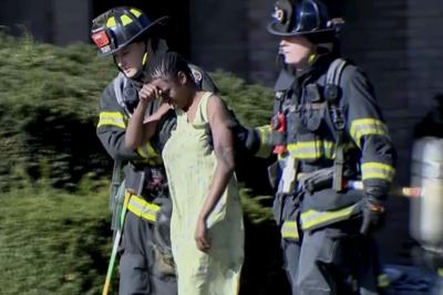 US Apartment Building Fire