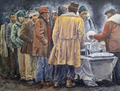 Janet Roberts painting