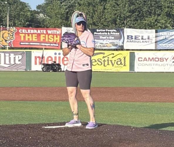 Kolar throws pitch at Kingfish game