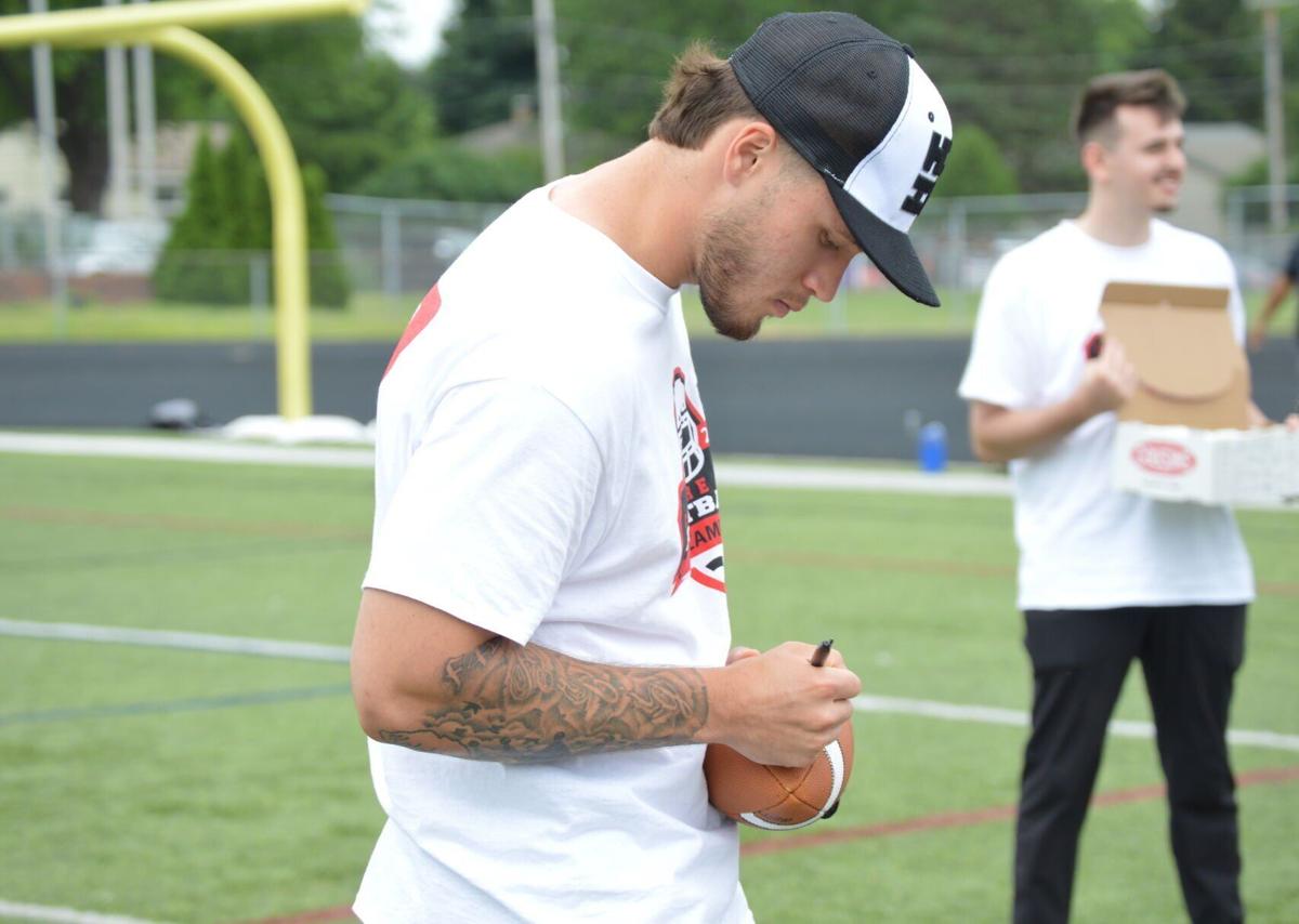 Nick Herbig at Dike's camp