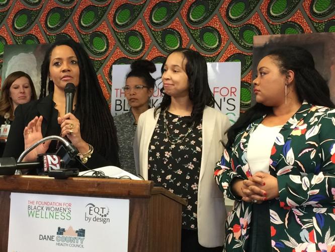 Black infant health news conference