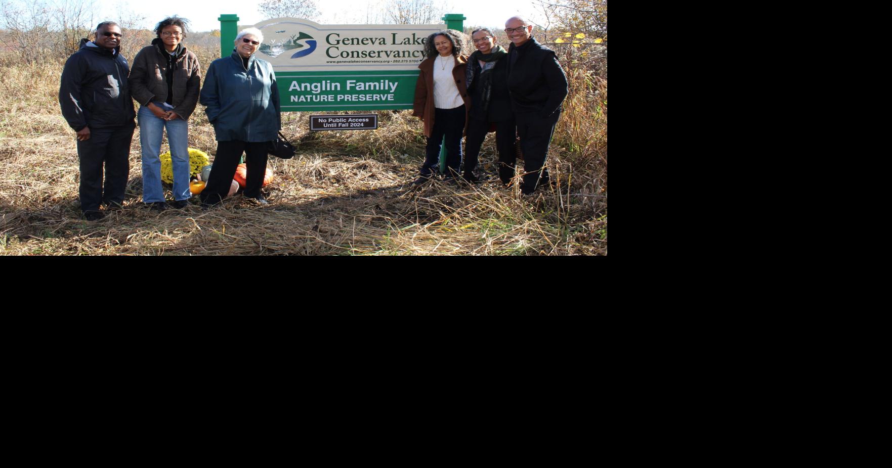 Anglin Family gathers at the Oct. 28, 2023 dedication of the Anglin