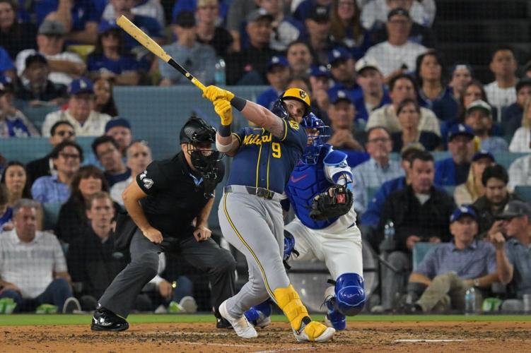 BASEBALL-MLB-LAD-MIL/