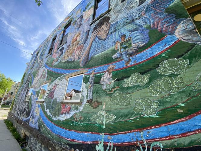 ABC for Health/Mifflin Street Co-op mural