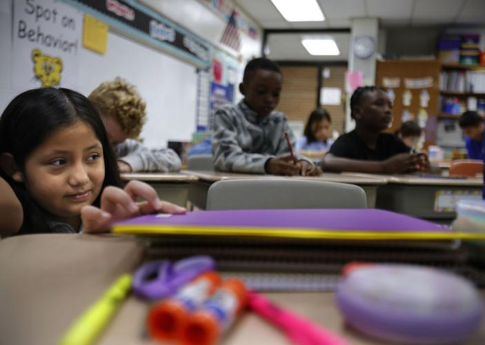 FIRST DAY OF SCHOOL AT BOSE ELEMENTARY