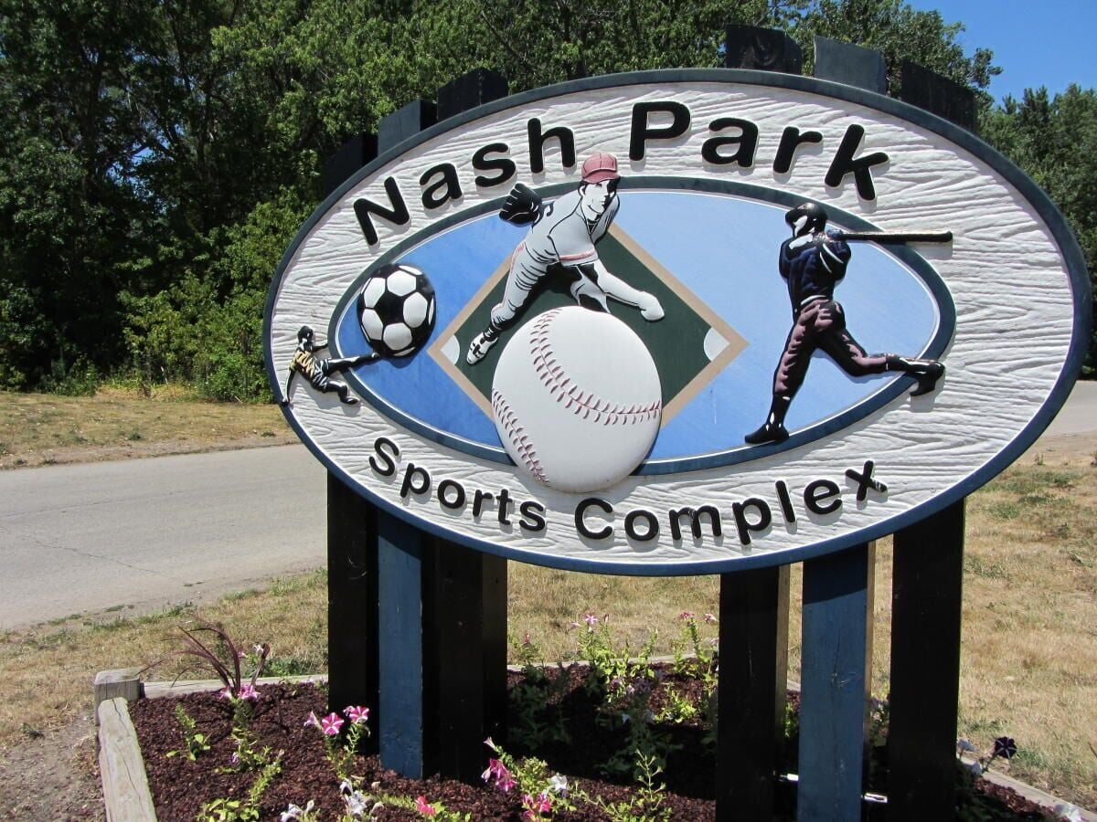 Nash Park sign