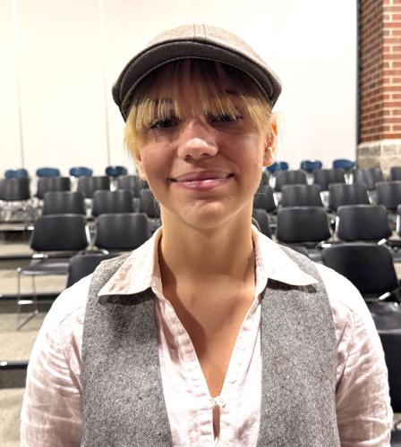 Williams Bay High School sophomore Isabelle Chamberlain, of Delavan, Oliver Twist in "Oliver Jr."