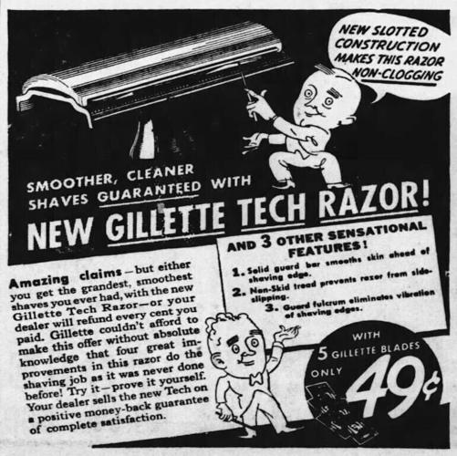 Gillette Tech Razor