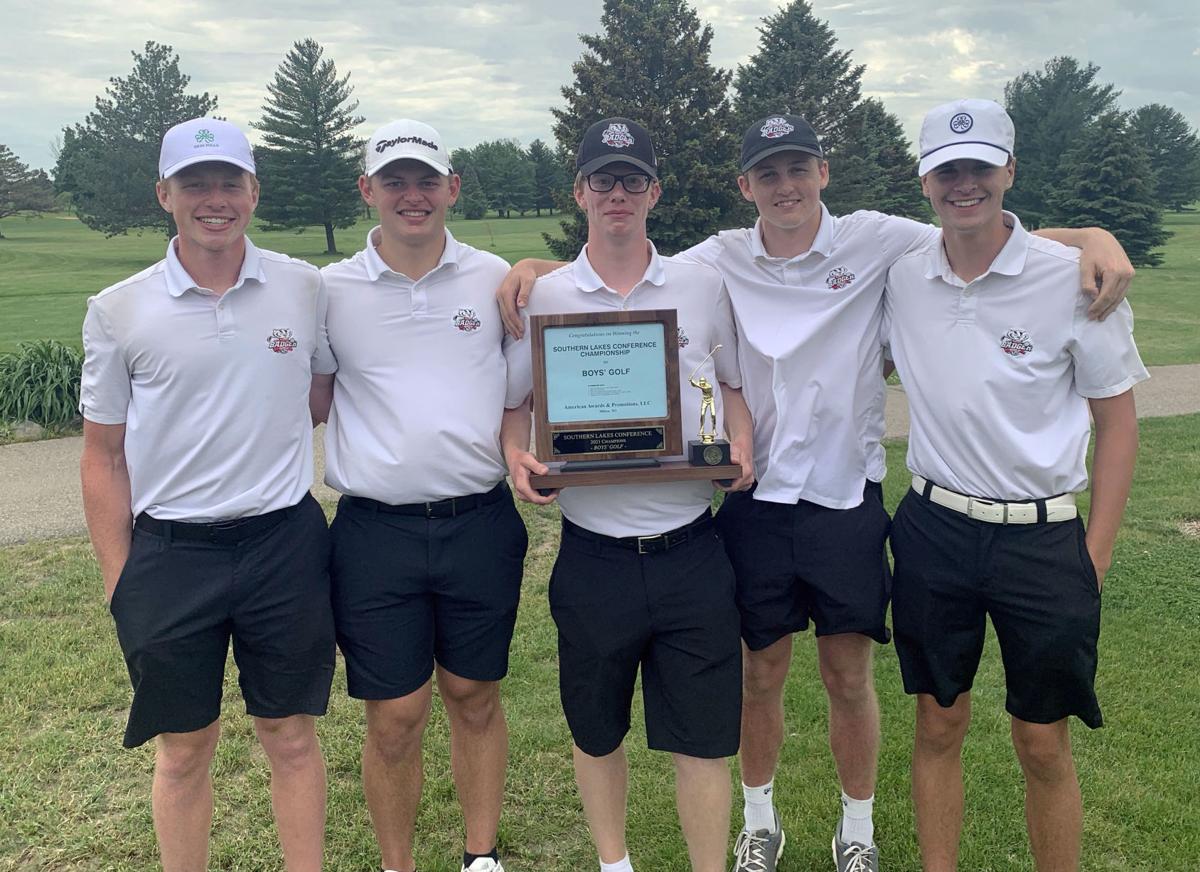 Badger golf trophy