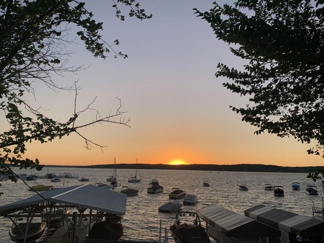 Sunset near Big Foot Beach