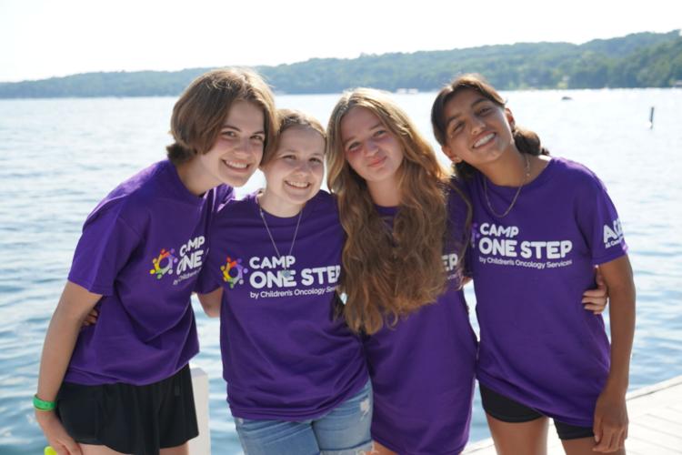 Camp One Step allows children to participate in various activities and to form new friendships