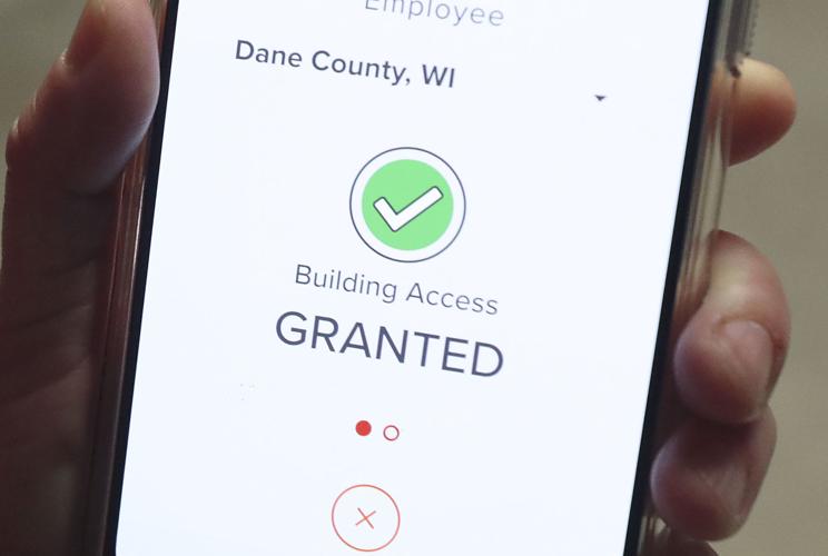 UW Covid Saliva Badger Badge