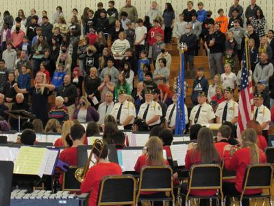 2021 Veterans Day at Lake Geneva Middle School