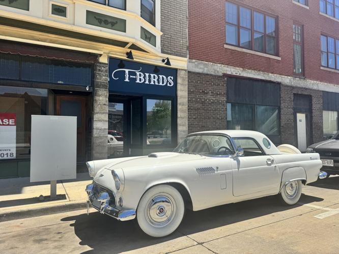 1956 Thunderbird a namesake to T-Birds as a nod to Banks' grandfather