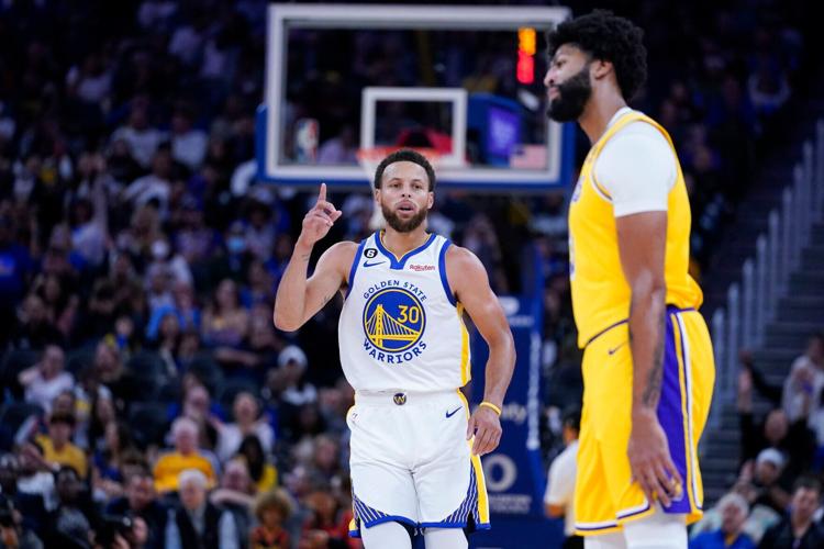 Lakers Warriors Basketball