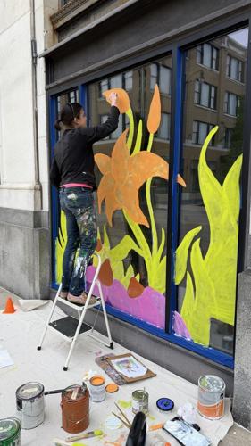 Makers' Gallery windows in Racine