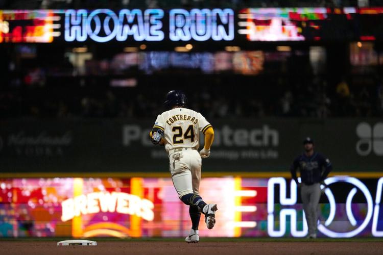 Rays Brewers Baseball