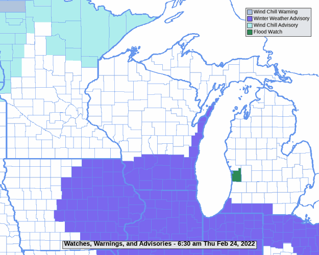 WWA by National Weather Service