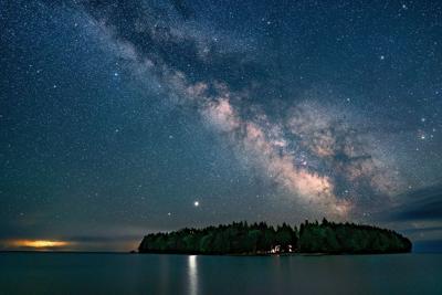 Starry skies in northern Wisconsin