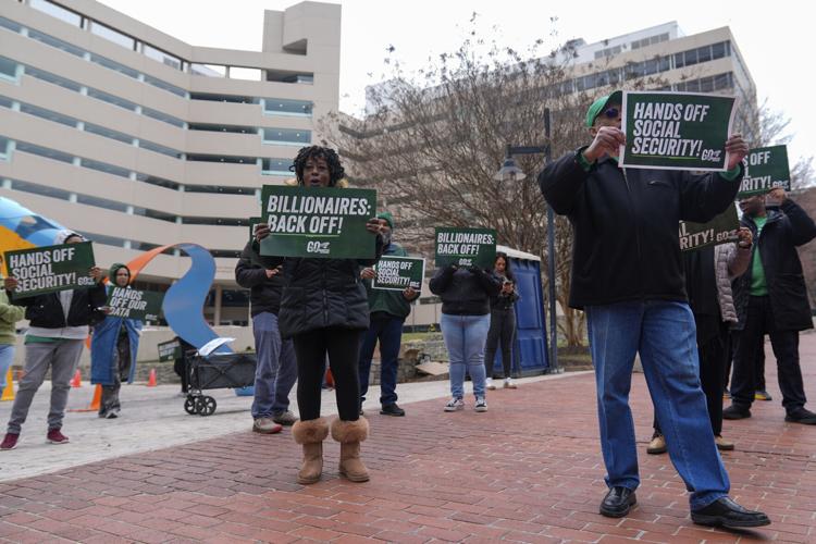 DOGE Social Security Protest