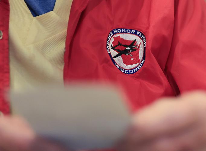 Durwood 'Bud' Buchheim's Badger Honor Flight jacket