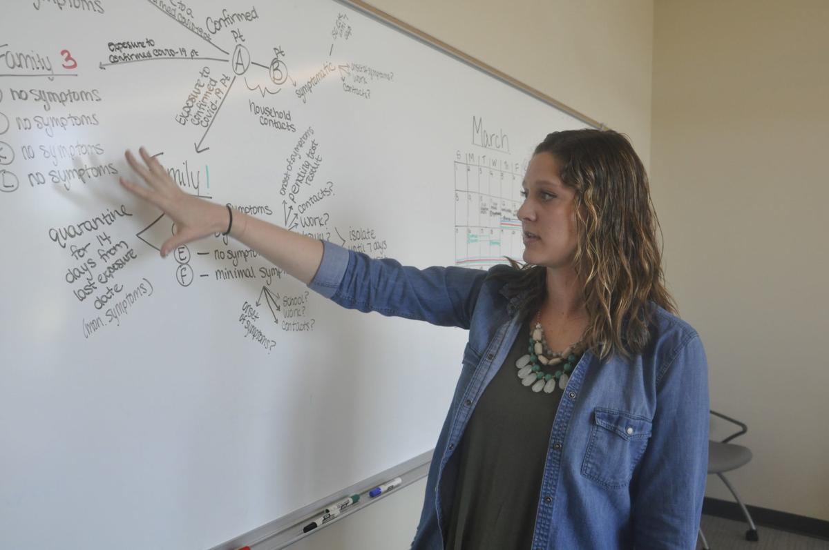 Jazmin Crouch nurse at county health department