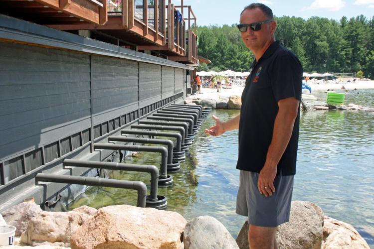 Makowski shows filtration pipes